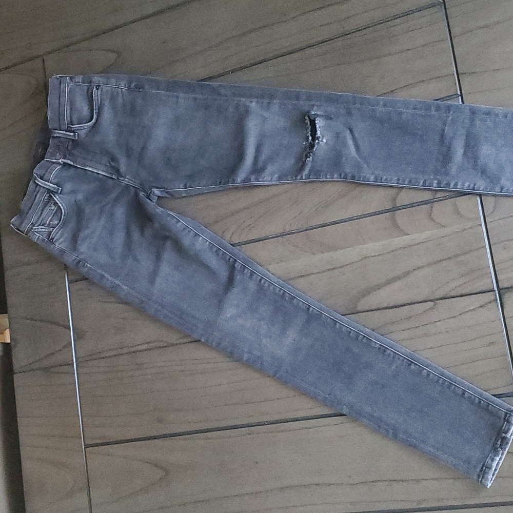 Citizens of Humanity Rocket Mid Rise Skinny Jeans, Lithe Distressed, Size 24